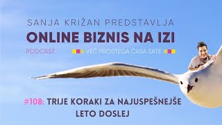 108 Trije koraki za najuspešnejše leto doslej [upl. by Rednasela700]