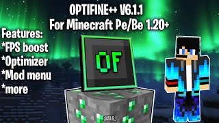 Optifine V611 For Minecraft PeBe 120 [upl. by Natika408]