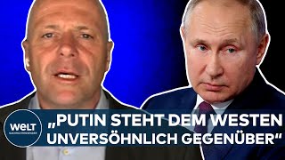 REDE VON WLADIMIR PUTIN quotEr steht dem Westen unversöhnlich gegenüberquot [upl. by Remlap]