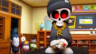 Skeleton Rap  Spookiz  Cartoons for Kids [upl. by Etirugram]