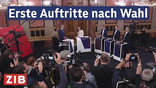 Reaktionen auf das Ergebnis der Nationalratswahl [upl. by Attennhoj798]