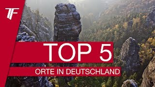 TOP 5 Die schönsten Orte Deutschlands [upl. by Nofpets179]