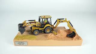 Caterpillar 420F2 Backhoe Loader quotWEATHEREDquot 85755 Diecast Masters 150 [upl. by Bluefield]