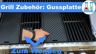 Grill Zubehör Rösle Wende  Guss Grillplatte Unboxing und Vorstellung im Videro G4S  deutsch [upl. by Adaha942]