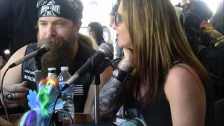 REBELLION 2014 INTERVIEW WITH ZAKK WYLDE [upl. by Wallraff]