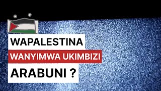 KWANINI WAPALESTINA WANYIMWA HIFADHI ARABUNI [upl. by Gaskin]