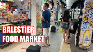 Balestier Food Market in Singapore [upl. by Bergman889]