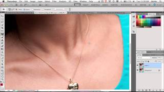 How to Use the Photoshop CS5 Patch Tool To FixEnhance Your Portrait Retouching [upl. by Hyacinthie]