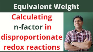 n factor in disproportionation reaction  how to calculate n factor in disproportionation [upl. by Hintze352]