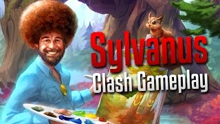 Smite The Joy of Painting Bob Ross Sylvanus Clash Gameplay [upl. by Acined]