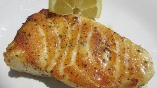 Seared SEA BASS in 15 minutes  How to cook SEA BASS demonstration [upl. by Tybald]