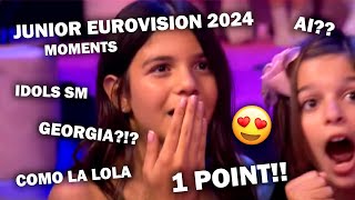 junior eurovision 2024 moments that made me LOSE my sanity [upl. by Mun]