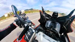 Mv Agusta Turismo Veloce 800 Rosso VS Yamaha Tracer 900 GT  Turismo 800 VS Tracer 900 [upl. by Aneroc]