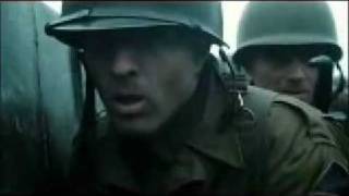 Saving Private Ryan  Omaha Beach Music Video  Bring Me Down [upl. by Atirehgram]