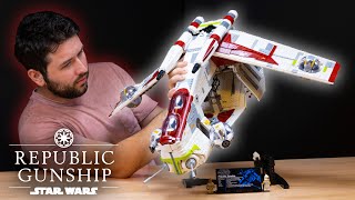 LEGO Star Wars UCS Republic Gunship REVIEW  Set 75309 [upl. by Hayward]