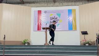 Extempore Speech Kitaitehna  Winter Battle 2023 BYF Dorcas Veng [upl. by Oirom992]