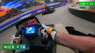 BIG PASSES IN K1 Speed GP11 Full Unedited Race racing gokarting k1speed [upl. by Studley]