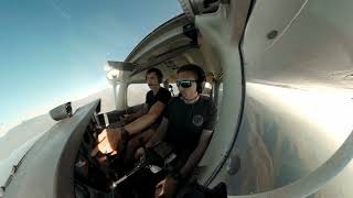 Slow Flight to PowerON Stalls PPL flight training maneuver [upl. by Byrann]