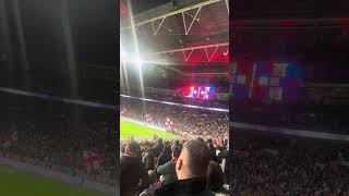 England fans react to Anthony Gordon goal vs Ireland [upl. by Appledorf]