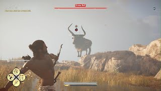 Assassins Creed Odyssey  Cheesing the Kretan Bull [upl. by Aztinad]