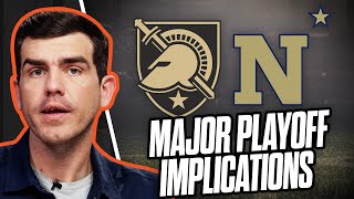 How Army amp Navy Could RUIN the College Football Playoff [upl. by Nnalyrehc747]