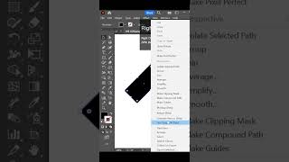 Heart shape design tutorial in illustrator shorts youtubeshorts [upl. by Thessa842]