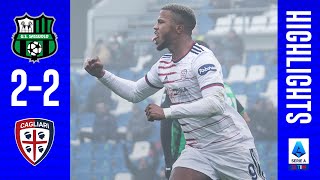 KEITA BALDÉ CHE PERLA 🤯  SASSUOLO 22 CAGLIARI  HIGHLIGHTS REAL AUDIO 🔊  13ª GIORNATA SERIE A [upl. by Neom]