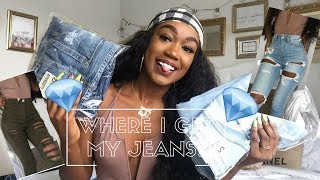 Where I Get My Jeans MONOTIQUES  Giveaway Closed [upl. by Naujahs840]