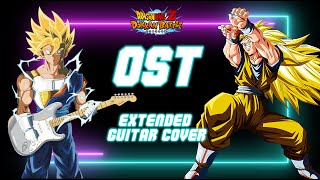 SSJ2SSJ3 Goku OST EXTENDED  AUDIO ONLY  Guitar Cover  Dragon Ball Z Dokkan Battle [upl. by Isied195]