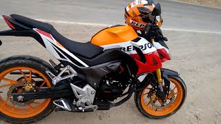 Experiencia CB 190R Repsol Review [upl. by Yanrahs]