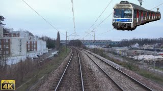 4K Cabride Cergy le Haut  Paris SaintLazare en Z6400 [upl. by Llehcear]