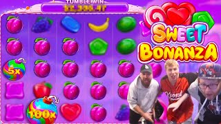 MY RECORD WIN ON A SWEET BONANZA SLOT BONUS [upl. by Urbano]