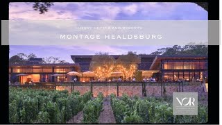 Luxury Hotels Montage Healdsburg  Tour The Most Luxe Wine Country Resort in Sonoma County [upl. by Airelav698]