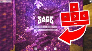 SAGE Client For MCPE  Keystrokes amp Armor HUD Minecraft Bedrock [upl. by Gotcher1]