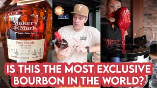 Does Makers Mark Private Barrel Program Make It The Most Exclusive [upl. by Nannaihr]