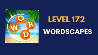 wordscapes level 172  solution answer and solved [upl. by Marquita119]