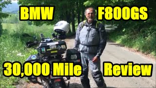 BMW F800GS 30000 Mile Update amp Review [upl. by Aileek]