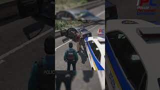 가자미가 팔딱 거리는 장면  GTA V LSPDFR 049 경찰모드 시즌 IV 숏 64 [upl. by Chilt]