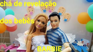 Novelinha da Barbie  Chá de Revelação dos Bebês da Paty e Henry  Barbie Grávida  Episódio 32 [upl. by Darsie]