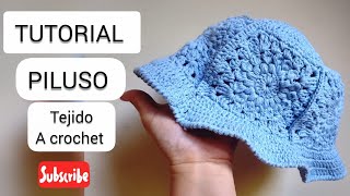 Tutorial PILUSO tejido a crochet  capelina a ganchillo paso a paso [upl. by Richman]