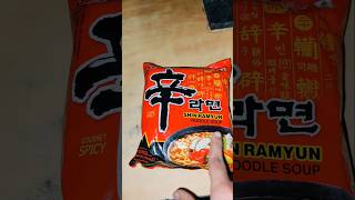 Trying shin ramyun noodles soup  KJP Family Korean ramen soup [upl. by Akema136]