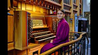 François Cloete in recital at Merton College Chapel [upl. by Rodoeht]