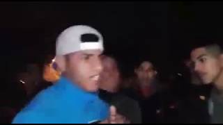 BATALLA DE RAP TERMINA A LAS PIÑAS [upl. by Eelrak]