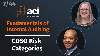 COSO Risk Categories  Fundamentals of Internal Auditing  Part 7 of 44 [upl. by Ahseetal781]