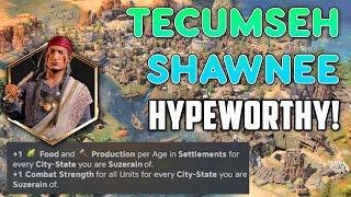 Pro Civ 6 player reacts to Tecumseh and the Shawnee HYPE Civ 7 [upl. by Aida]