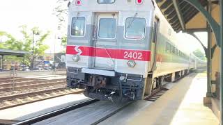 Pennsylvania Main Line Trains During Rush Hour  May 2024 [upl. by Tilford]