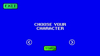 Choose your Character Overlay  Blue Screen [upl. by Attiuqihc446]