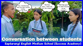 🗣Conversation between students 📖 Success Academy✨️ Students of Success Academy 📚 English Speaking [upl. by Almeeta]