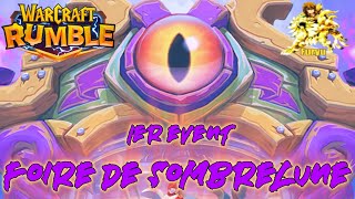 WR 1ER EVENEMENT La foire de Sombrelune débarque sur Warcraft Rumble [upl. by Cortie]