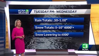 What rain and snow totals can Northern California expect this week [upl. by Priscella]